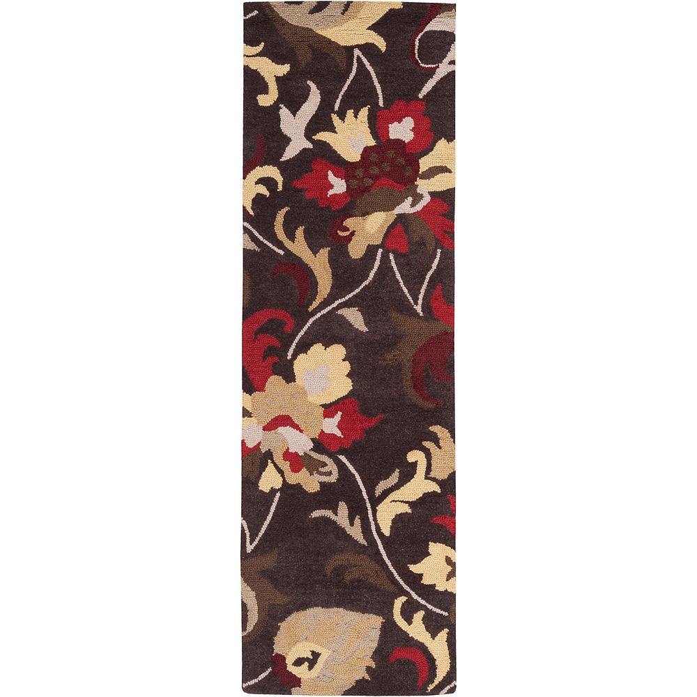 Artistic Weavers Yungay Brown 2 ft. 6inch x 8 ft. Runner The Home