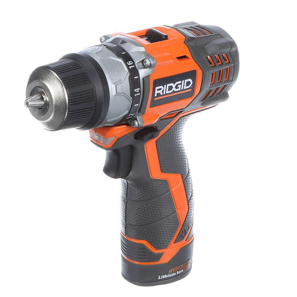 Ridgid Ensemble De Perceuse De 12 V Home Depot Canada