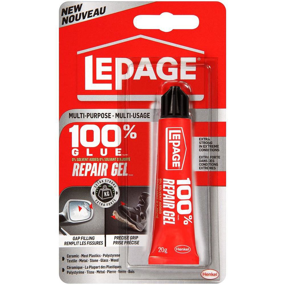 LePage 100 Glue 20g Repair Gel The Home Depot Canada