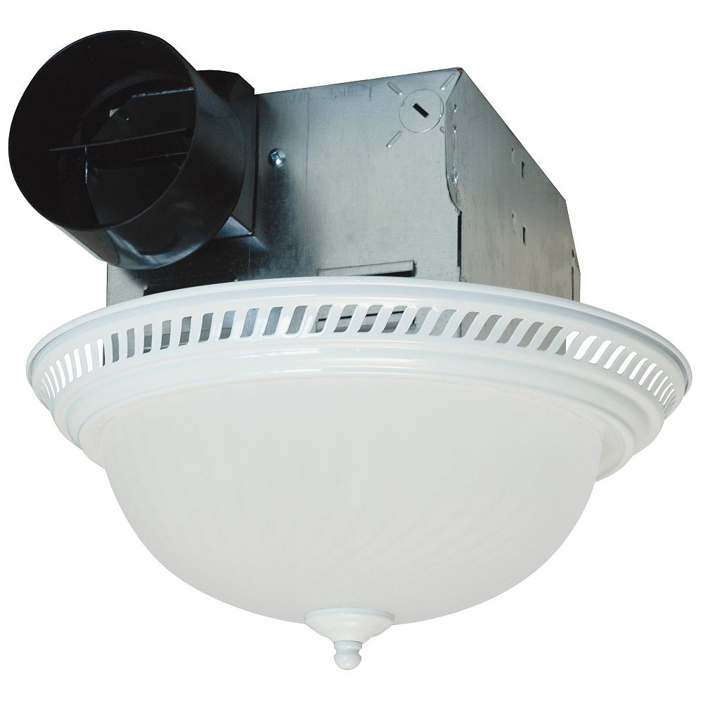 Air King Ltd Decorative White 70 CFM Ceiling Bathroom Exhaust Fan with Light The Home Depot Canada Air King Ltd Decorative White 70 CFM Ceiling Bathroom Exhaust Fan with Light The Home Depot Canada