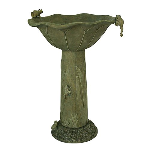 Bird Baths Outdoor Decor The Home Depot Canada