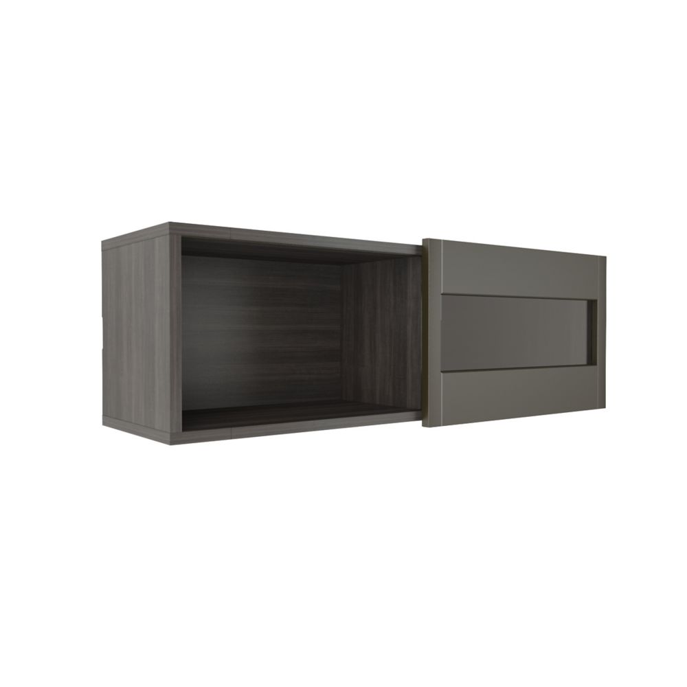 Nexera Nuance Wall Shelf with Sliding 
