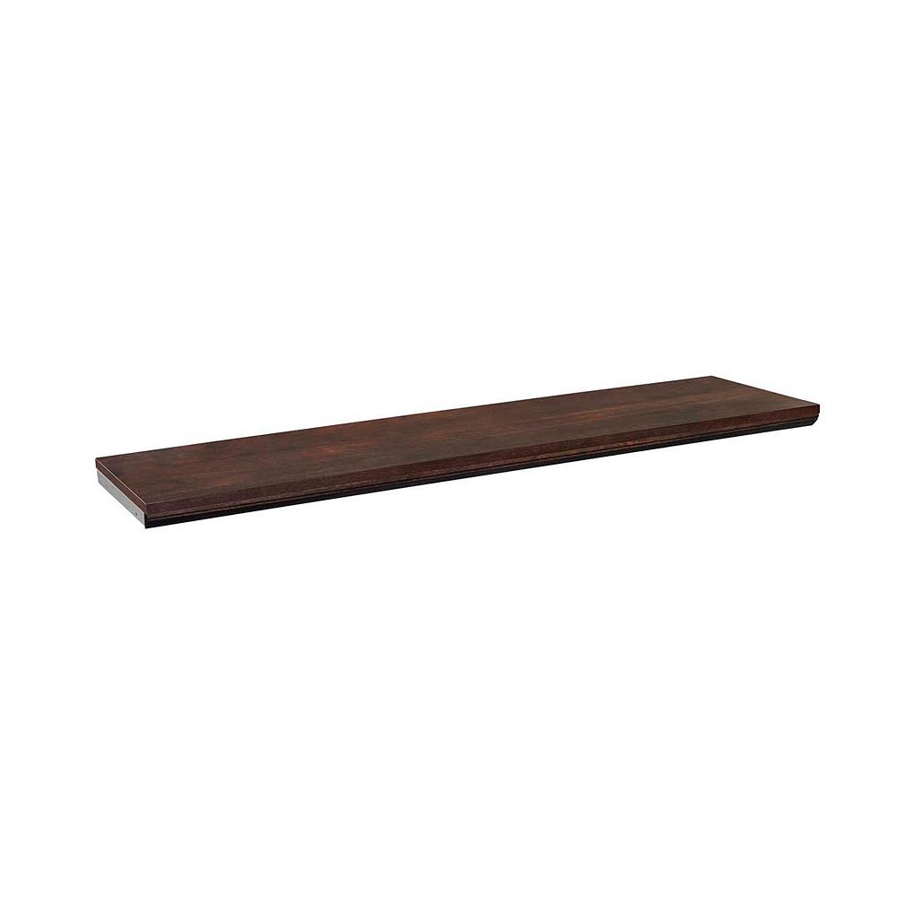 ClosetMaid Impressions 48-inch Top Shelf Kit in Chocolate | The Home ...