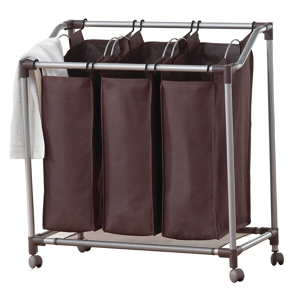 Neatfreak Neatfreak Deluxe Triple Laundry Sorter with Everfresh The