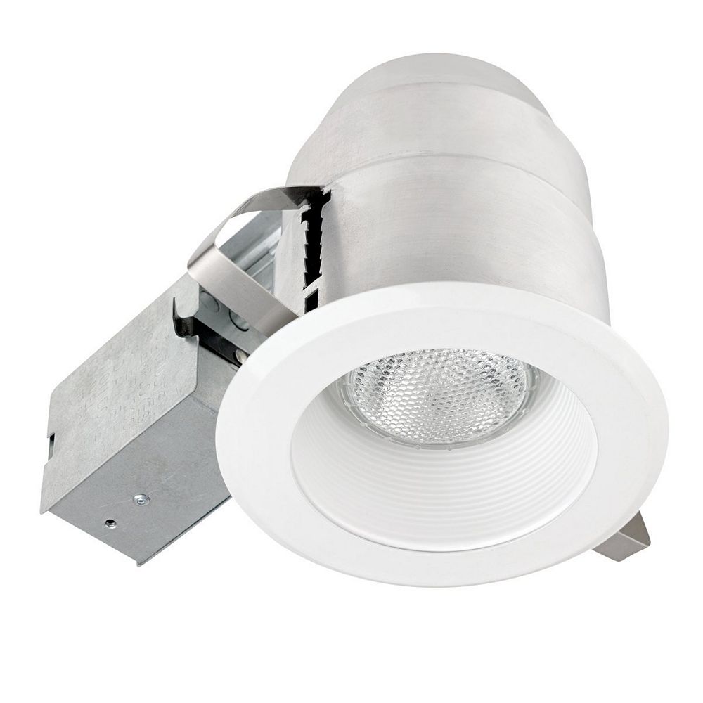 Globe Electric 92404 5 Inch Ic Rated Recessed Lighting Kit White Finish The Home Depot Canada