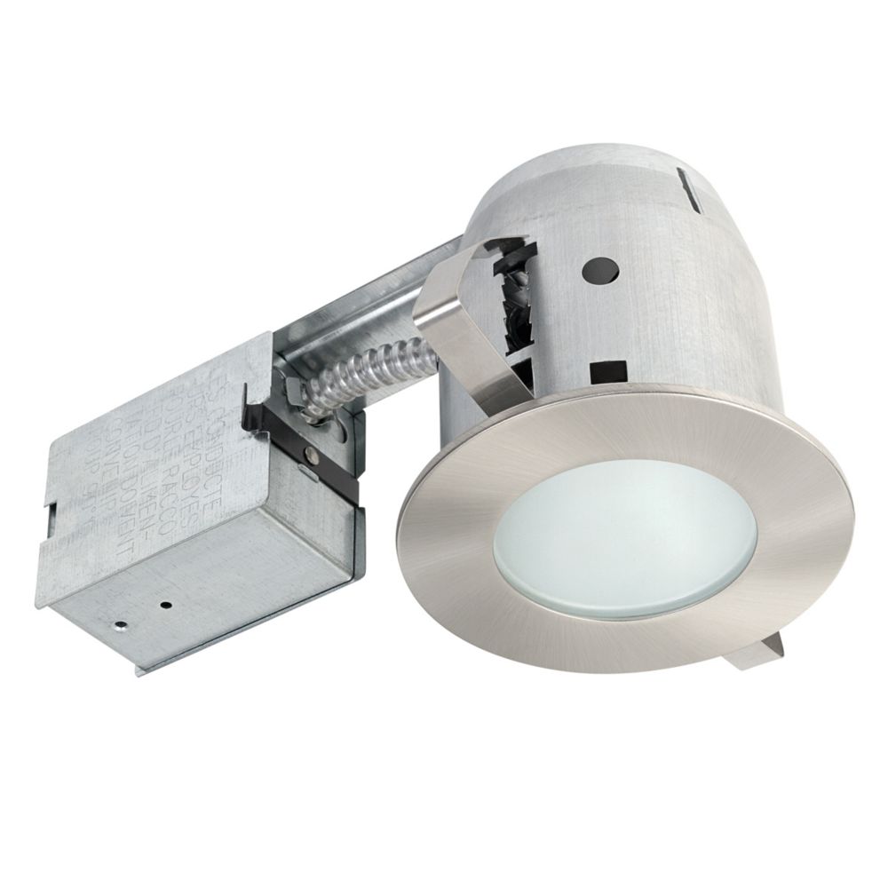 Globe Electric 4 Inch Brushed Nickel Recessed Shower Lighting Kit The   P 1000805039 