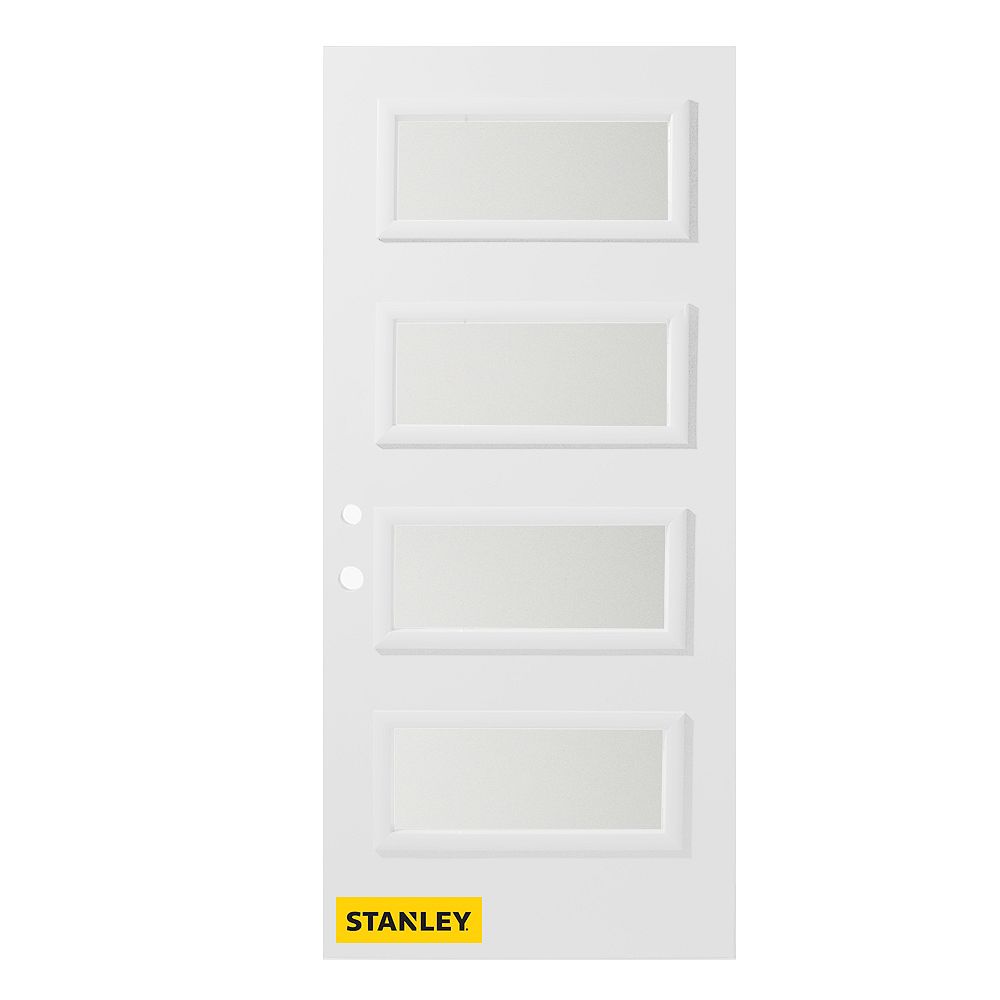 STANLEY Doors 35.375 inch x 82.375 inch Lorraine 4Lite