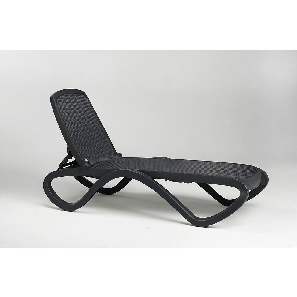 Nardi Omega Outdoor Chaise Lounge In Anthracite The Home Depot Canada Nardi Omega Outdoor Chaise Lounge In, Outdoor Lounge Chairs Canada