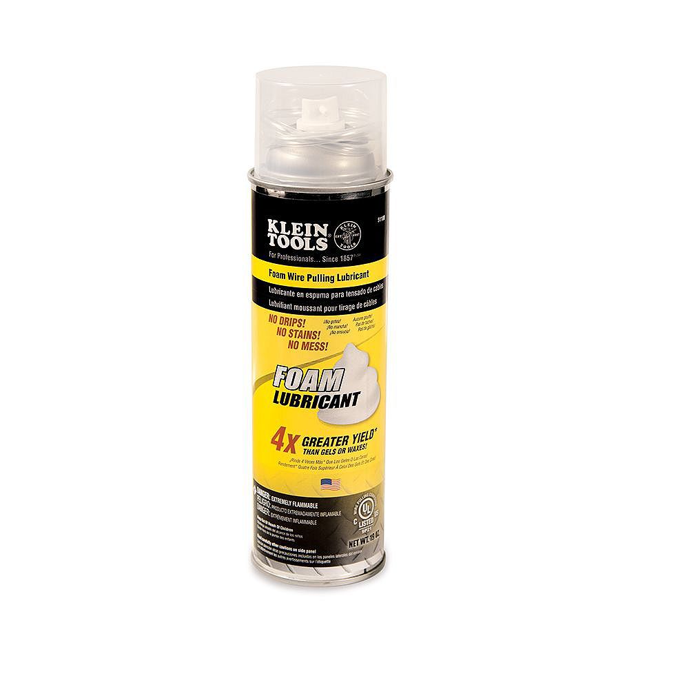 Klein Tools Foam Wire Pulling Lubricant Spray | The Home Depot Canada