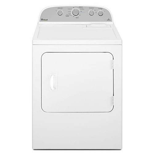 7.0 cu. ft. High Efficiency Front Load Electric Dryer in White