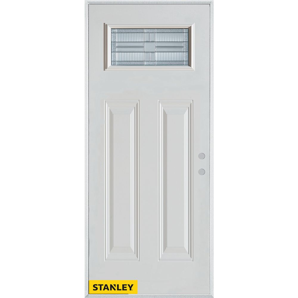 STANLEY Doors 35.375 inch x 82.375 inch Seattle Zinc