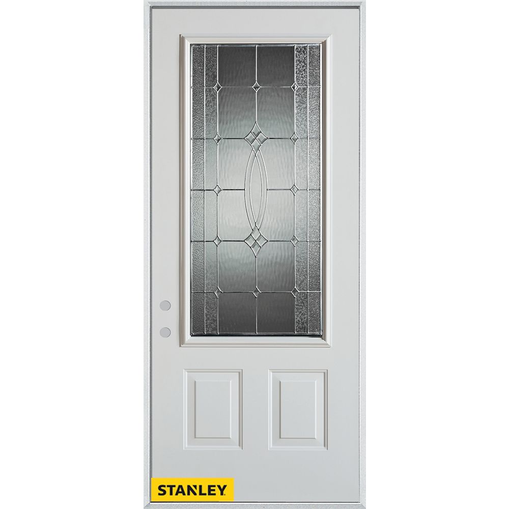 STANLEY Doors 33.375 inch x 82.375 inch Diamanti Zinc 3/4 STANLEY Doors 33.375 inch x 82.375 inch Diamanti Zinc 3/4