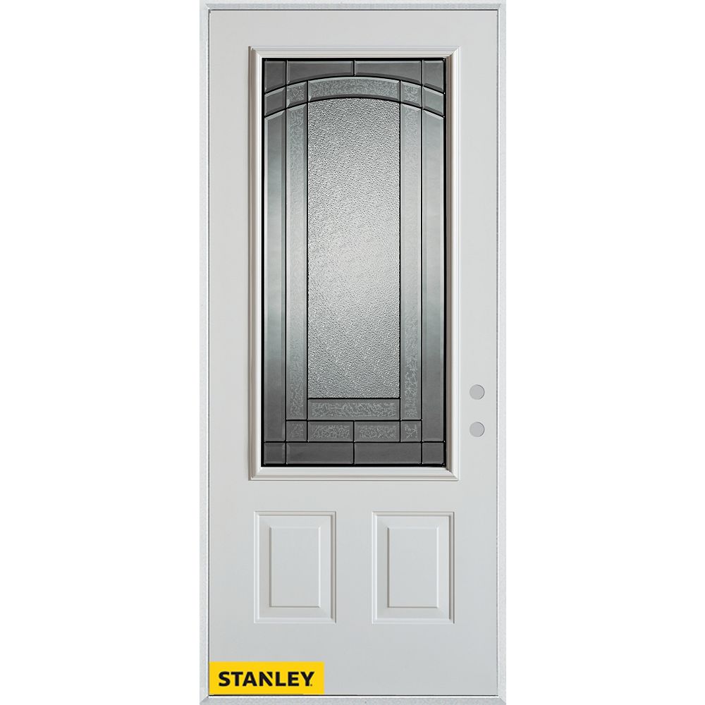 STANLEY Doors 33.375 inch x 82.375 inch Chatham Patina 3/4 STANLEY Doors 33.375 inch x 82.375 inch Chatham Patina 3/4