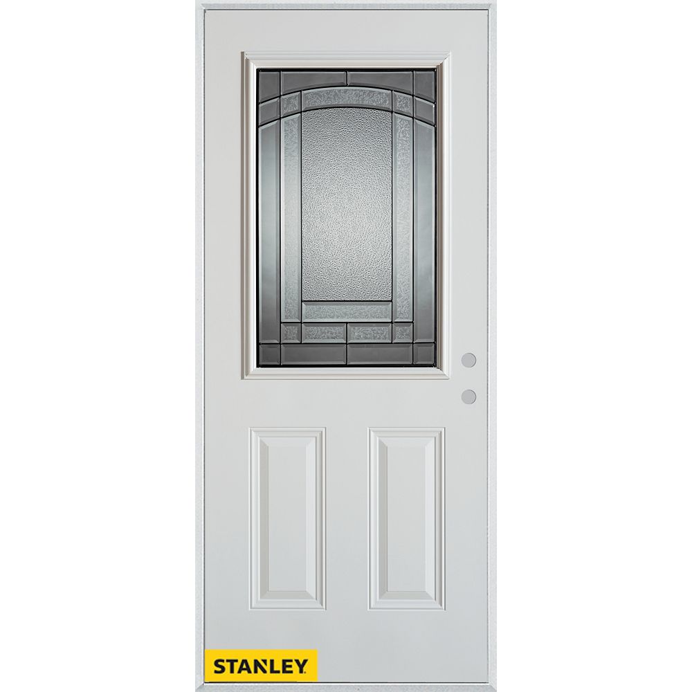 STANLEY Doors 33.375 inch x 82.375 inch Chatham Patina 1/2
