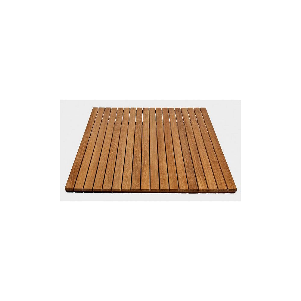 Arb Teak & Specialties Teak Shower Mat 48 Inch The Home Depot Canada