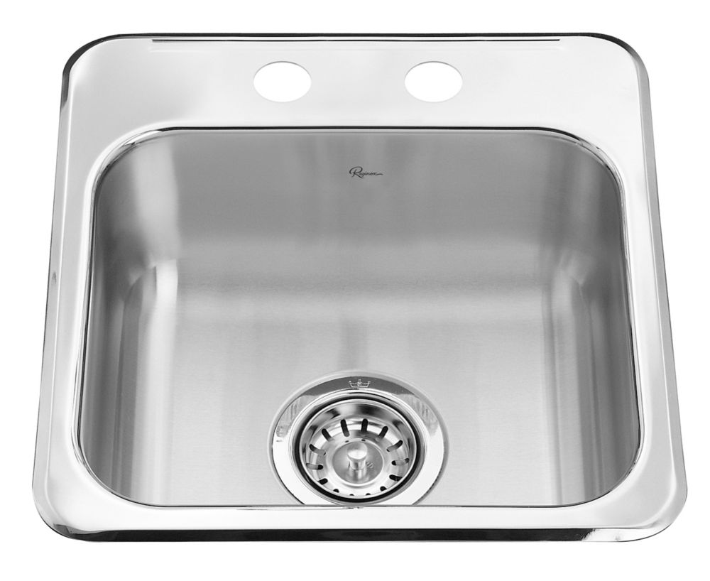 Kindred Top Mount Single Bowl Sinks The Home Depot Canada