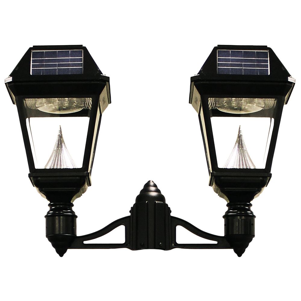 Gama Sonic Imperial II Solar LED Post-Mount Light Fixture ... Gama Sonic Imperial II Solar LED Post-Mount Light Fixture ...