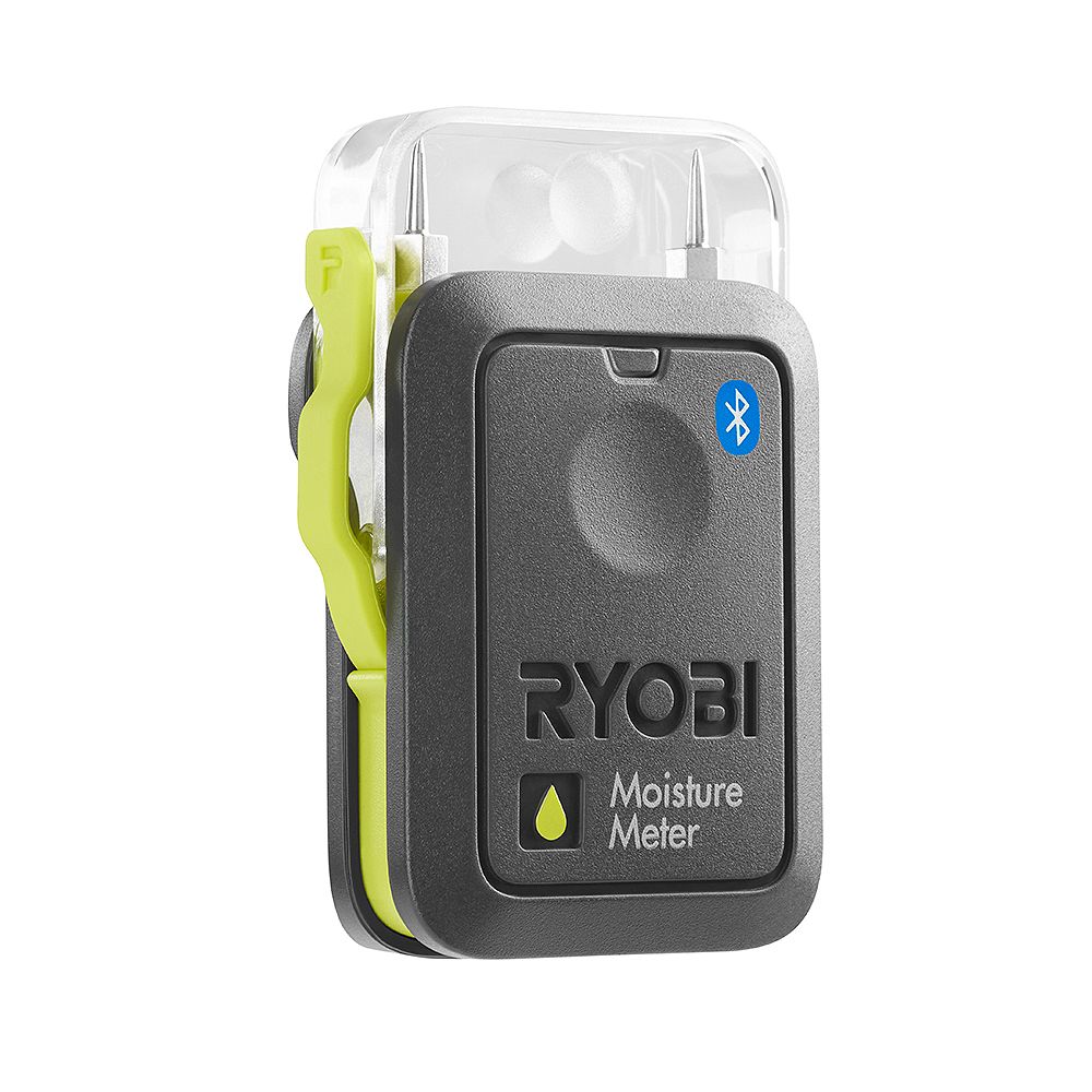 Ryobi Phone Works Moisture Meter With Bluetooth The Home Depot Canada