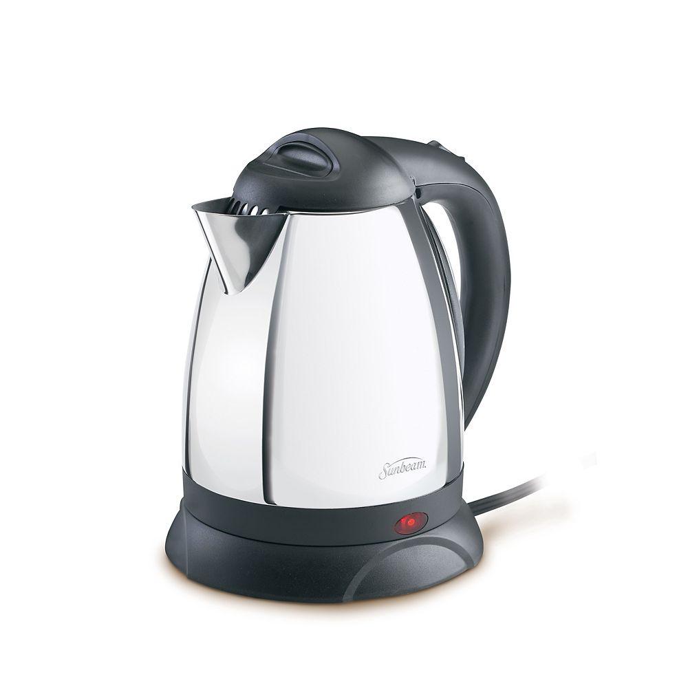 Sunbeam 1.7L Cordless Kettle (Chrome) The Home Depot Canada