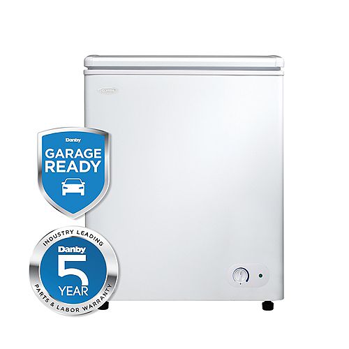 3.8 cu. ft. Chest Freezer in White