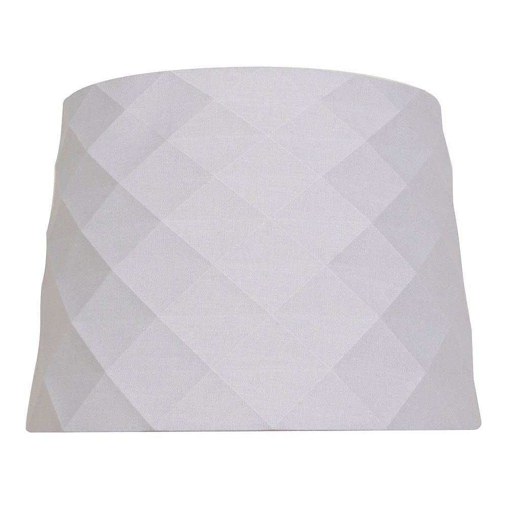 Prismatic Grey Round Table Lamp Shade, 14 Table Lamp Shades Only