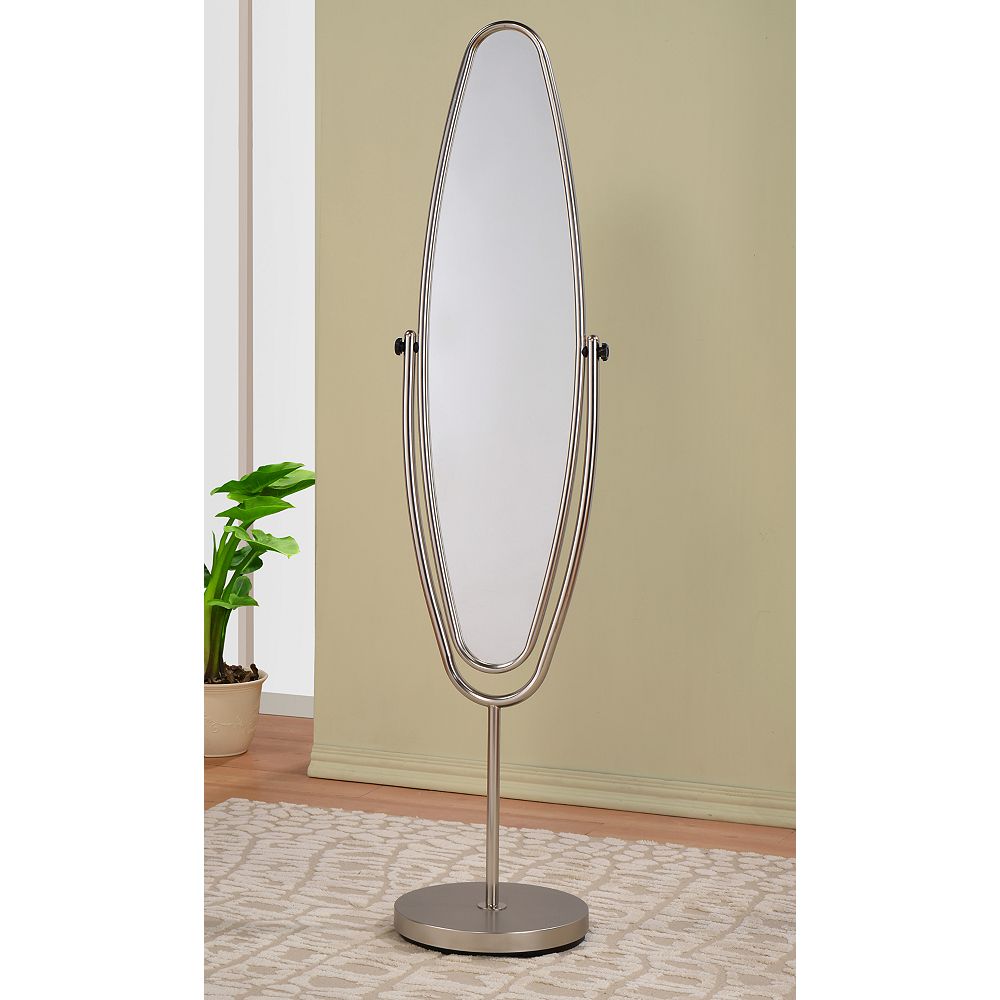 Worldwide Homefurnishings Inc. ReflexStanding MirrorSatin Nickel The Home Depot Canada