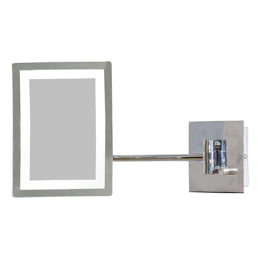 American Imaginations 17.44inch W Rectangular LEDLit Wall Mount