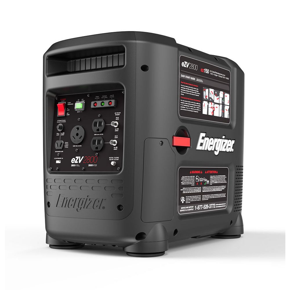 Energizer Energizer EZV2800 Générateur Inverter Portable de 2800 Watt propulsé au gaz
