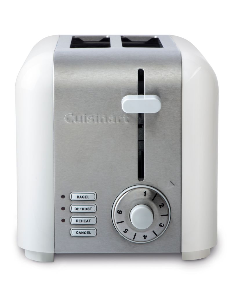 Cuisinart 2-Slice Compact Toaster - White Stainless | The Home Depot Canada