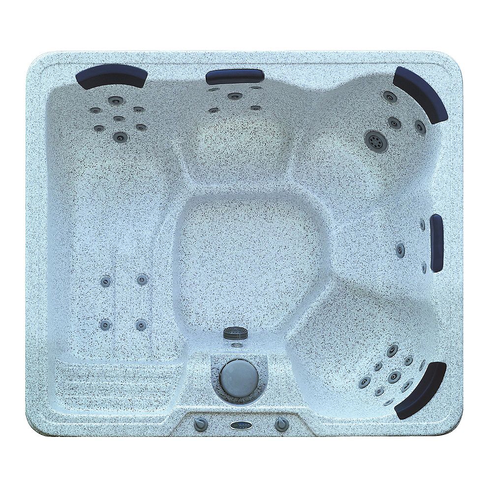 Aston 5Person 32Jet Hot Tub Spa with Lounge in Sahara The Home