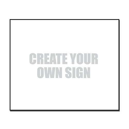 19 x 24-inch Blank Sign - 1pc