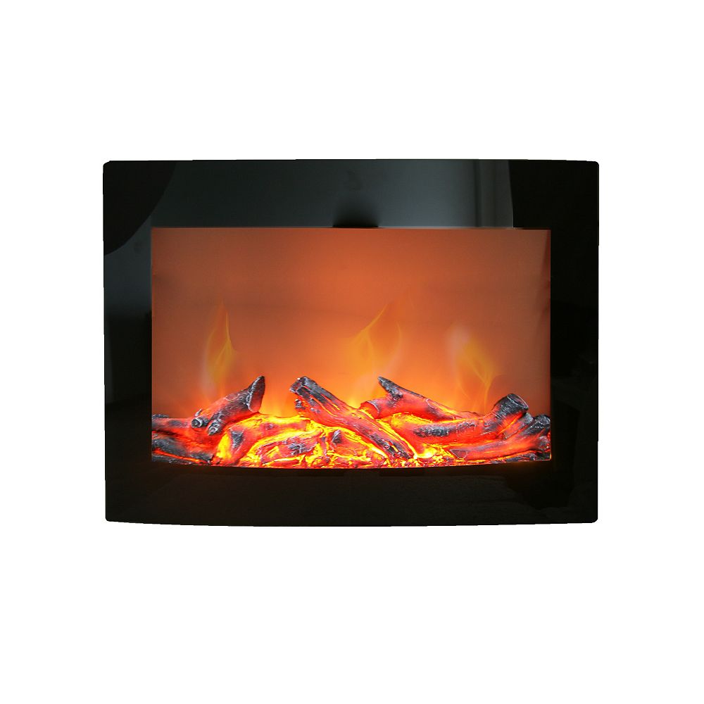 Paramount Daniel 24-inch Wall-Mount Electric Fireplace | The Home Depot