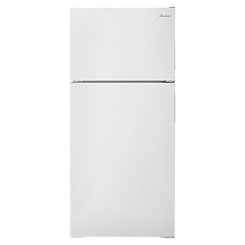 28-inch W 16 cu. ft. Top Freezer Refrigerator in White