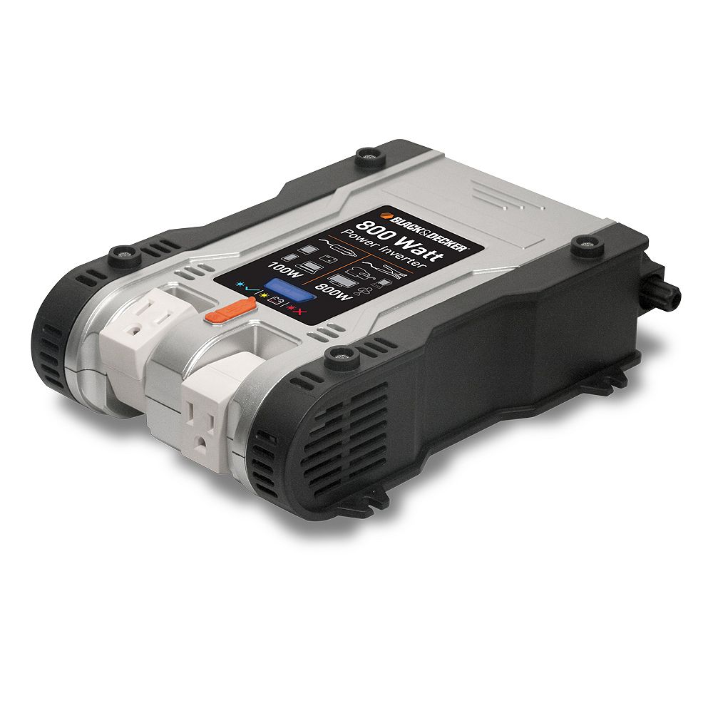 Black Decker 800w Power Inverter The Home Depot Canada