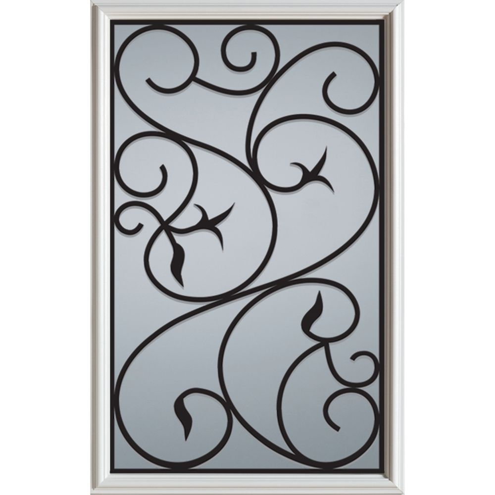 decorative entry door glass inserts