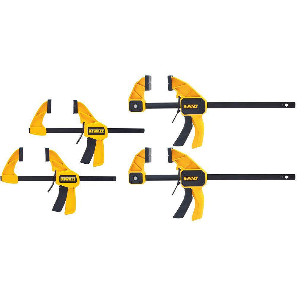 DEWALT DEWALT 4 Pack Trigger Clamps The Home Depot Canada