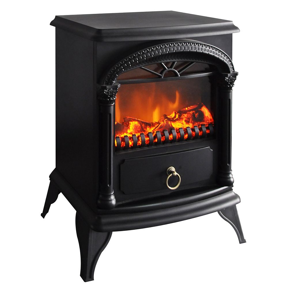 Corliving Fpe 302 F Free Standing Electric Fireplace The Home Depot Canada