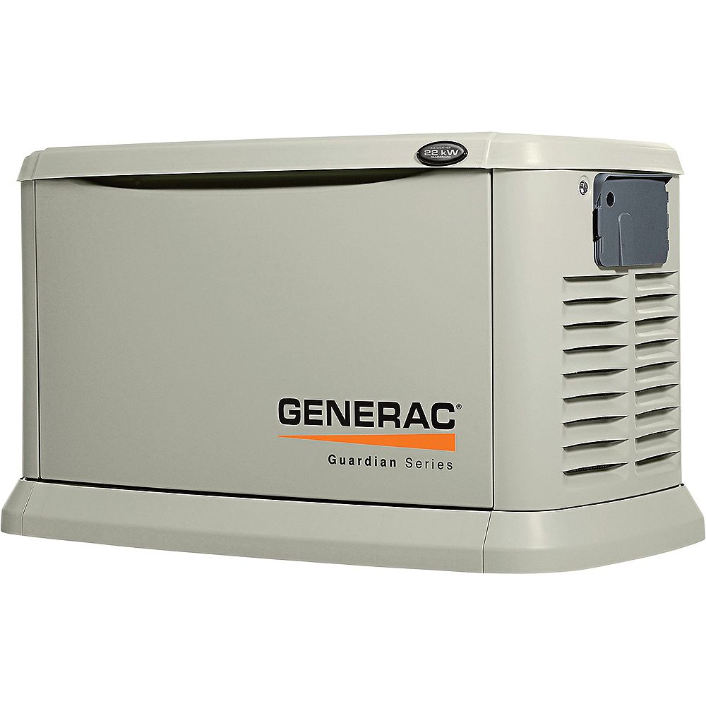 Generac 22 000 Watt Air Cooled Automatic Standby Generator The Home Depot Canada