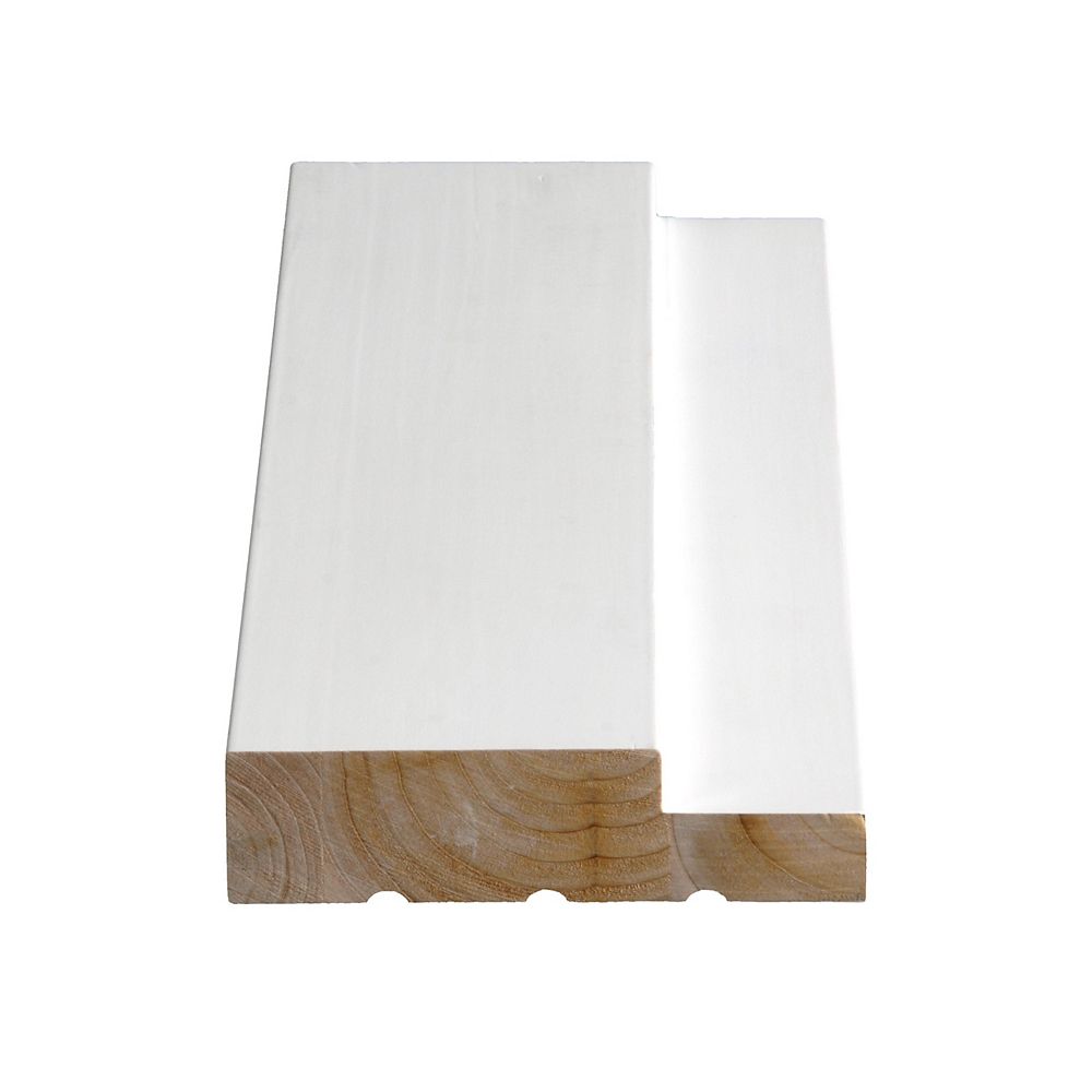 Alexandria Moulding Primed Finger Jointed Pine Premachined Double Door