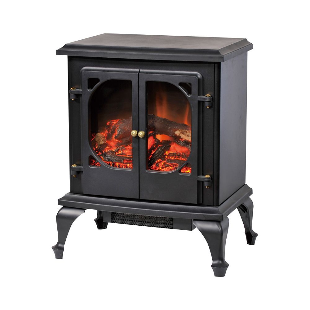Corliving Fpe 300 F Free Standing Electric Fireplace The Home Depot Canada