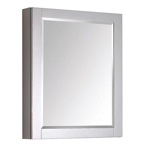 HDC Metal Framed Surface Mounted Medicine Black Finish 22 inch