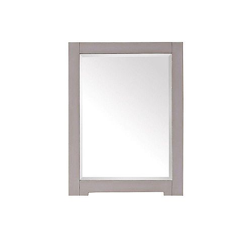 Avanity Kelly 32-inch L x 24-inch W Framed Wall Mirror in Greyish Blue