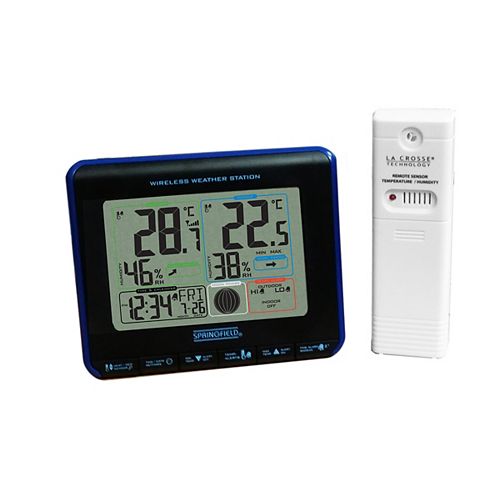 Wireless Weather Station, Colour Display