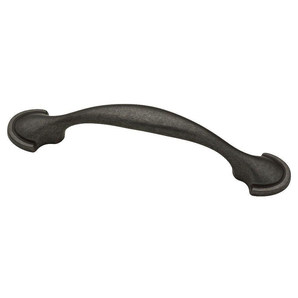 Liberty 3 in. (76mm) Soft Iron HalfRound Foot Pull The Home