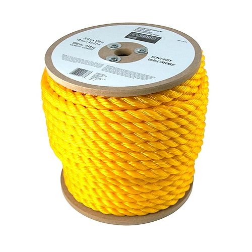 Polypropylene Ropes Chains & Ropes The Home Depot Canada