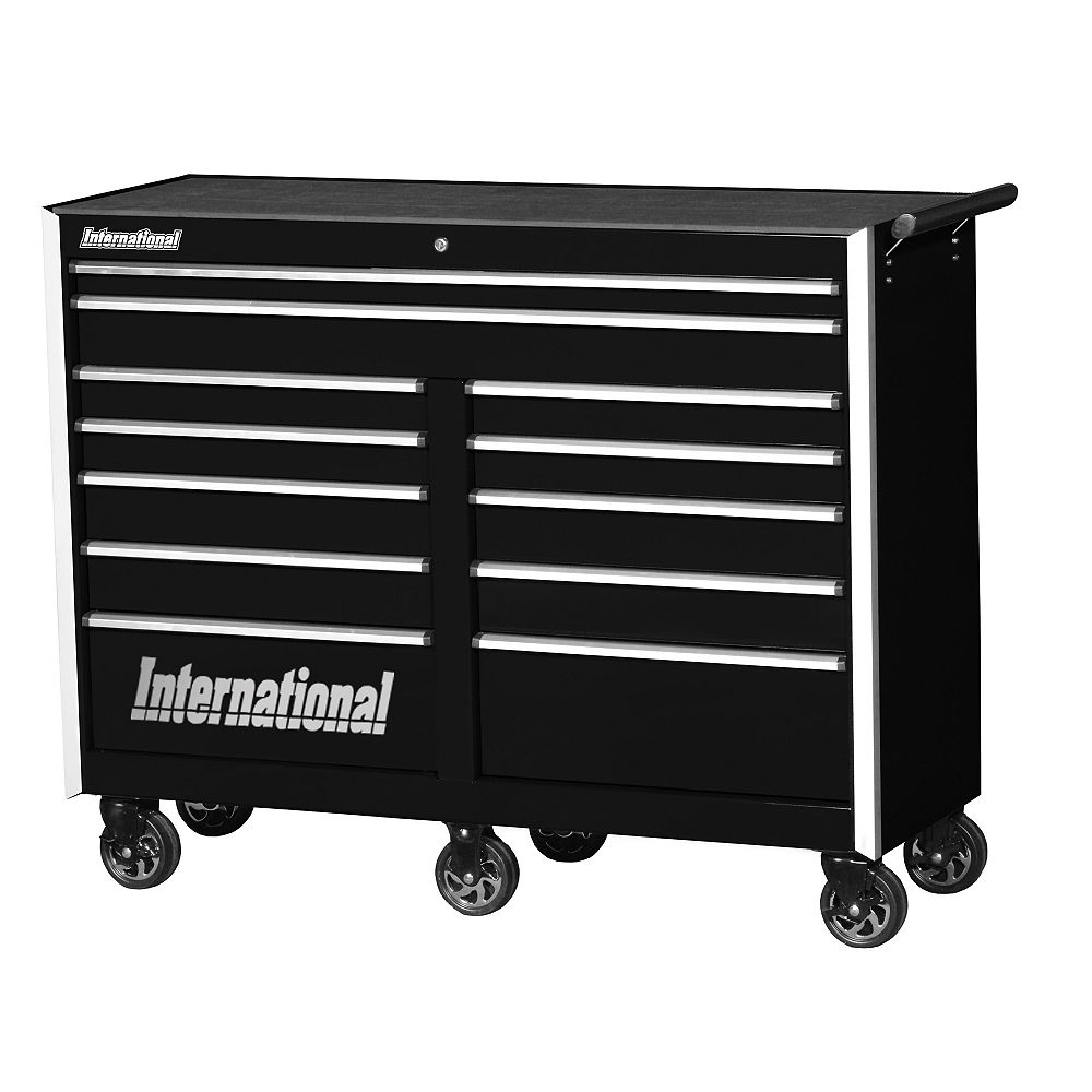 International Pro Series 54-inch 12-Drawer Roller Cabinet Tool Chest in