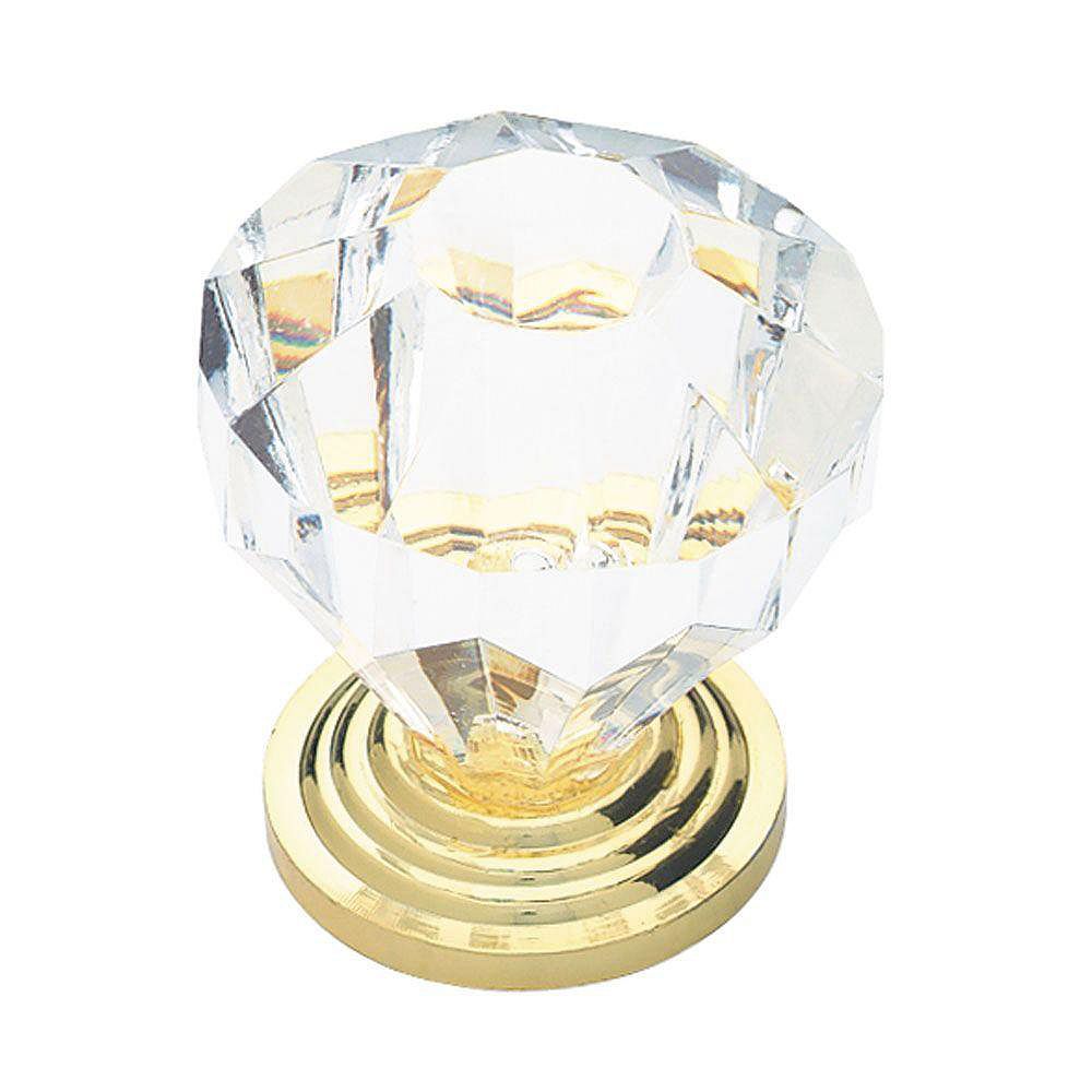 Liberty 11/4 Acrylic Faceted Knob The Home Depot Canada