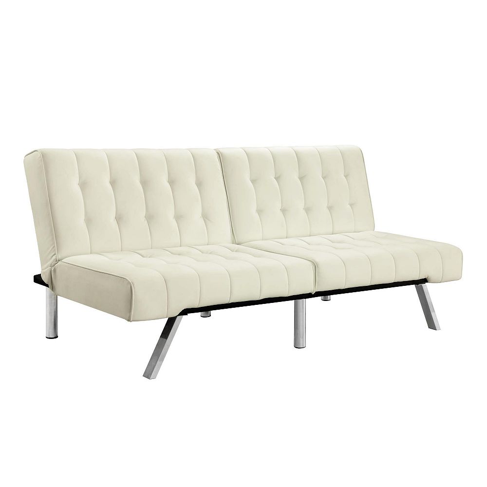 DHP Futon Convertible Emily, Blanc Home Depot Canada