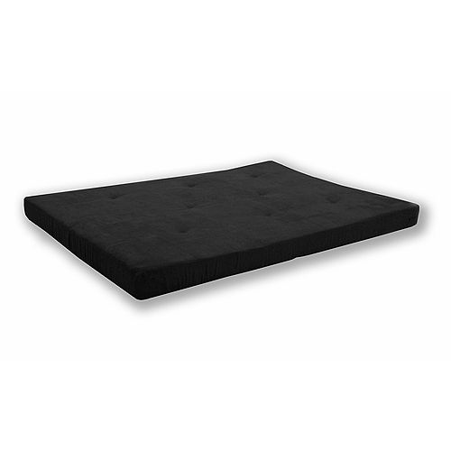 6 Inch Futon Mattress, Black