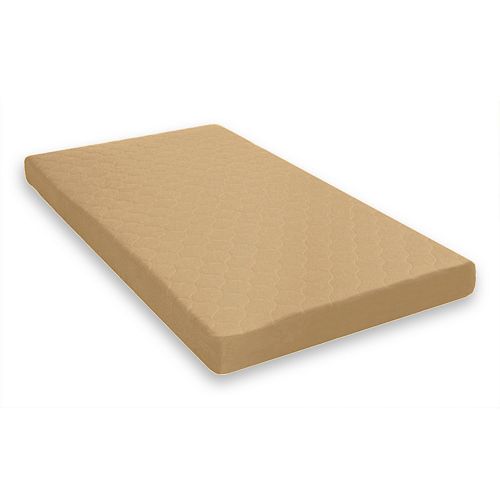 6 Inch Twin Quilted Top - Bunk Bed Mattress, Tan